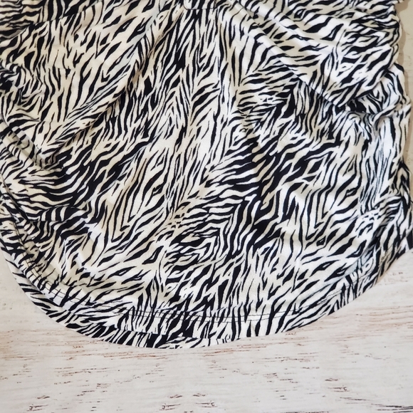 Free people sleeveless collar black and white - Picture 4 of 8